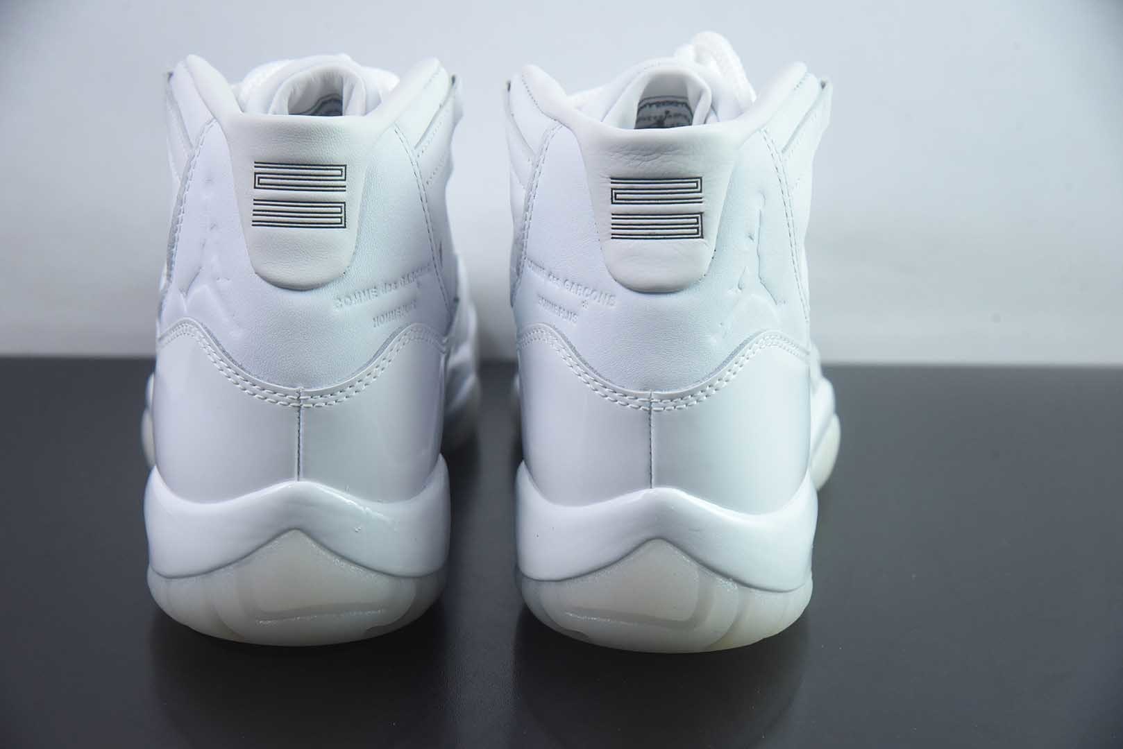 乔丹 Air Jordan Comme des Garçons x 11 CDG SO AJ11乔11 CDG联名 男子 白色文化篮球鞋 IV7639-100 纯原版本 货号:IV7639-100 实拍细节图