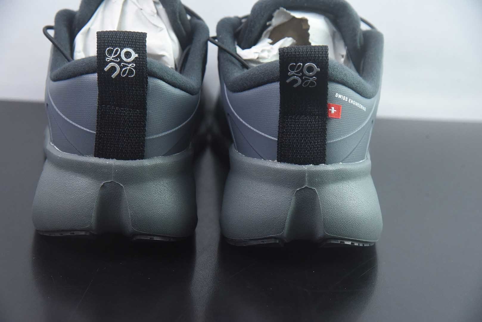 昂跑 ON LOEWE罗意威 x 联名款 Cloudsolo系列 黑 纯原版本 货号:3MF30660553 实拍细节图
