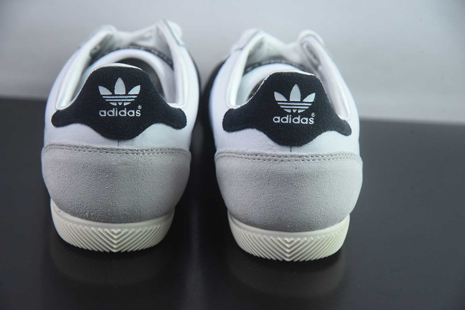 阿迪达斯 Adidas originals JAPAN 牛剖层革头层牛皮 W 舒适百搭薄底 低帮 生活 紫色休闲鞋 男女款 纯原版本 货号:IH5489 实拍细节图