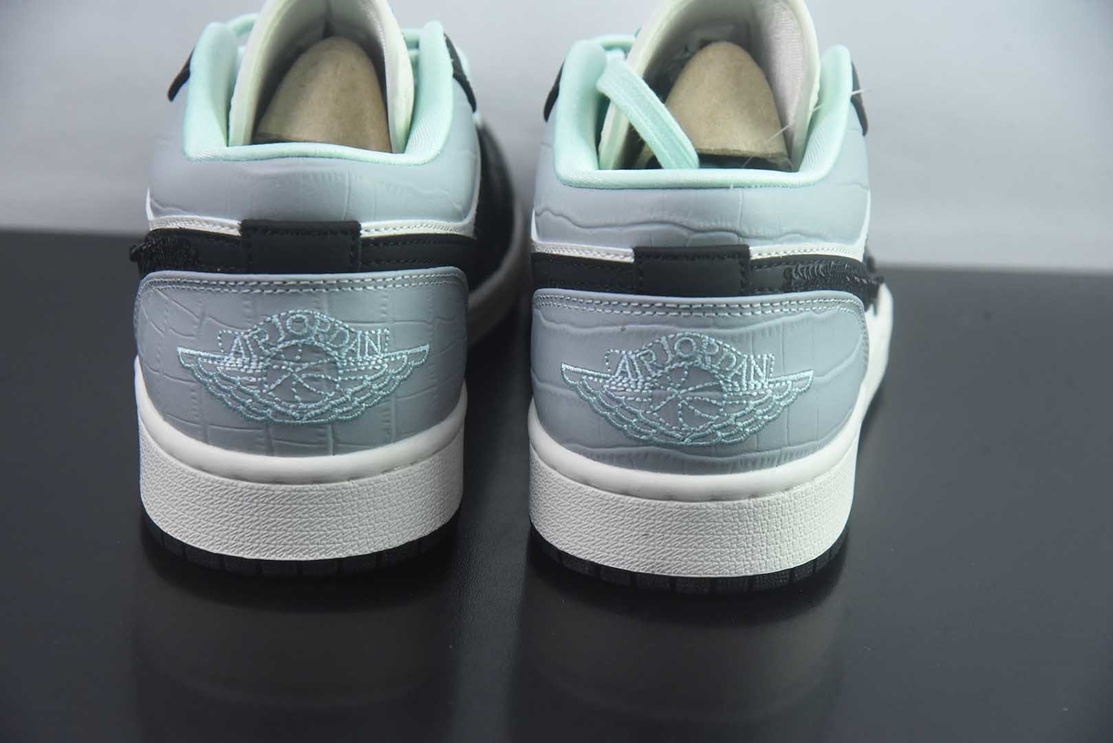 乔丹 Air Jordan 1 Low "Method of Make" AJ1 乔1低帮文化休闲 帆 :36/46 白 纯原版本 货号:IX5001-101 实拍细节图