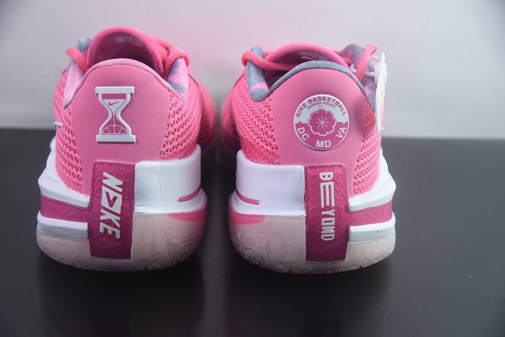 耐克 Nike Air Zoom G.T.Cut EP GT实战系列 粉白篮球鞋 CZ0176-600 纯原版本 货号:CCX40681451 实拍细节图
