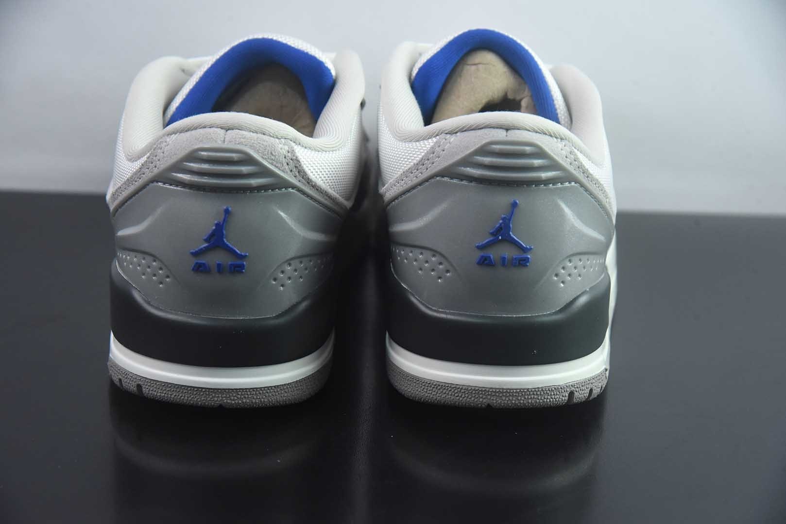 乔丹 Air Jordan N版 小aj3 Ultra Low 黑白低帮篮球鞋 系列 纯原版本 货号:II3794-107 实拍细节图