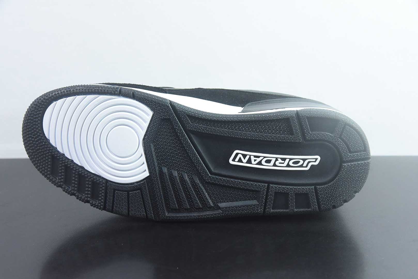 乔丹 Air Jordan N版 小aj3 Ultra Low 黑白低帮篮球鞋 系列 纯原版本 货号:II3794-002 实拍细节图