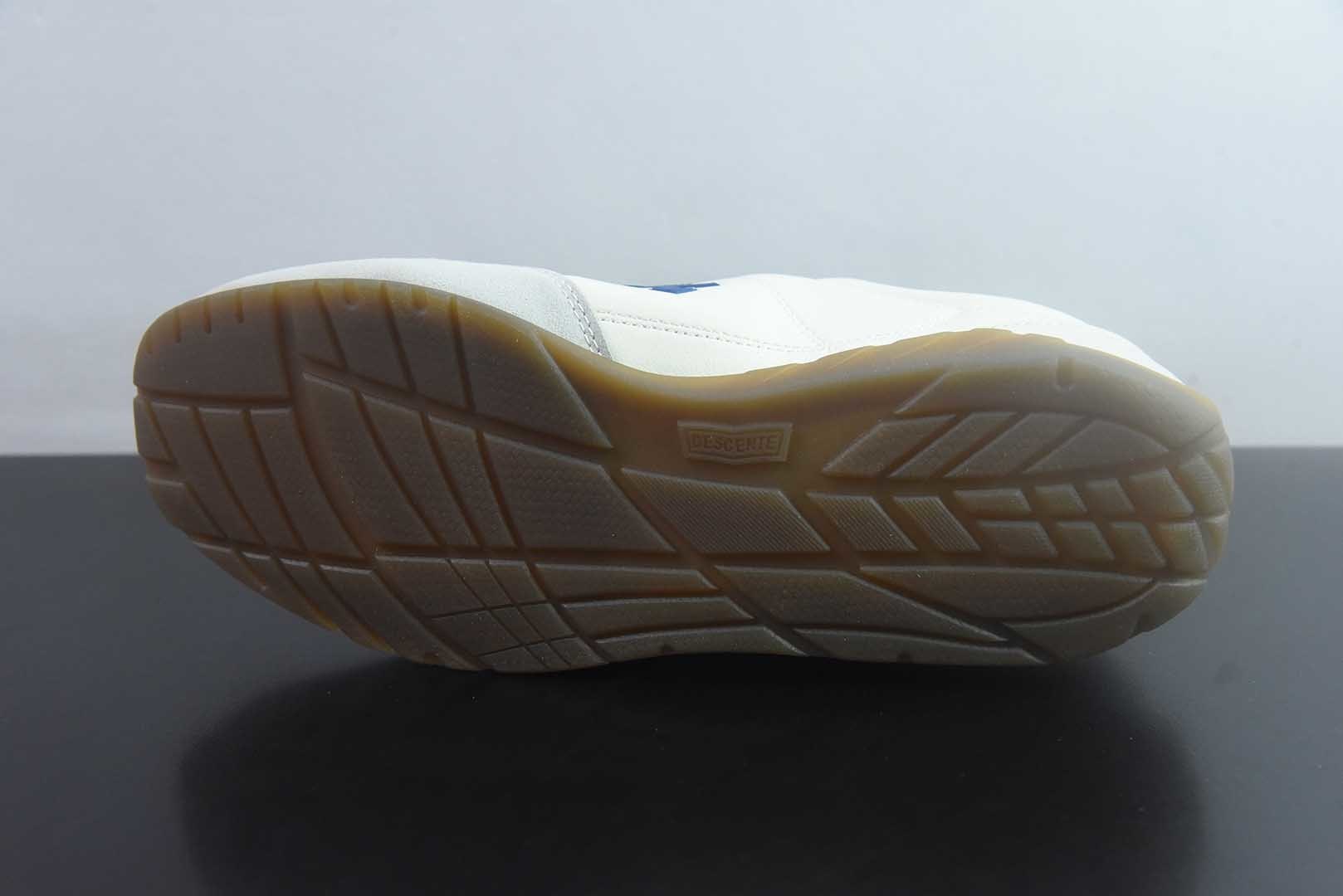 迪桑特 DESCENTE CHRON KINETIC-RUN 复古拼接 时尚潮流 白蓝休闲运动鞋 纯原版本 货号:SR123LSN17 实拍细节图