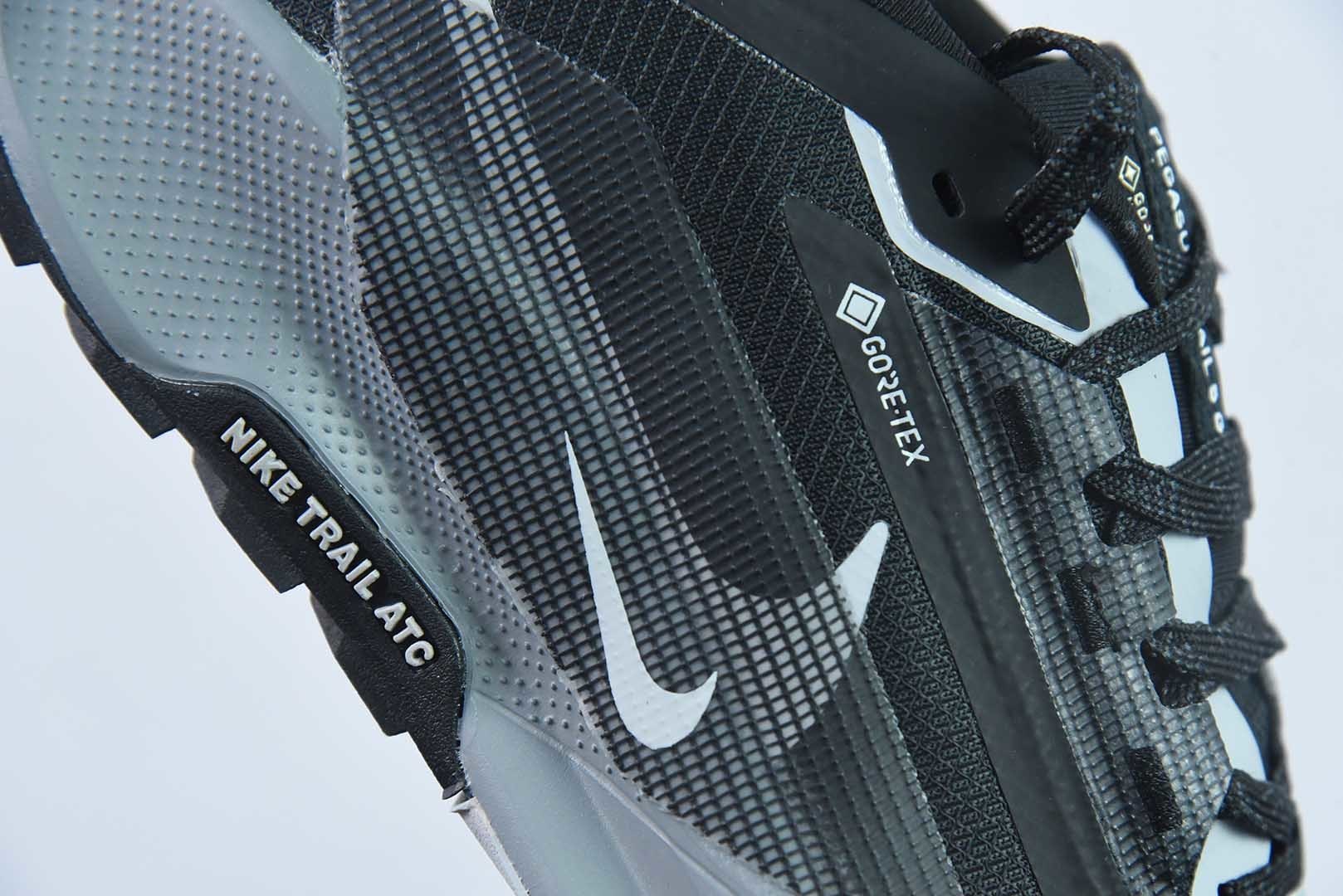 耐克 Nike Air Zoom Pegasus Trail 5 GTX 飞马网面 黑色跑步鞋 纯原版本 货号：FQ0908-001 实拍细节图