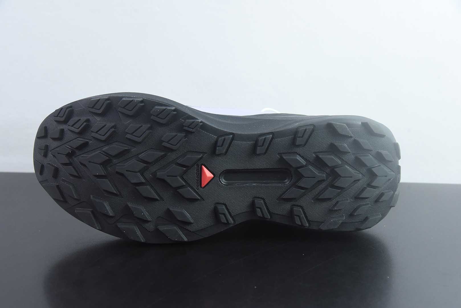 萨洛蒙 SALOMON GENESIS 时尚休闲运动男子越野 黑色跑鞋 官方 纯原版本 货号:477673 实拍细节图