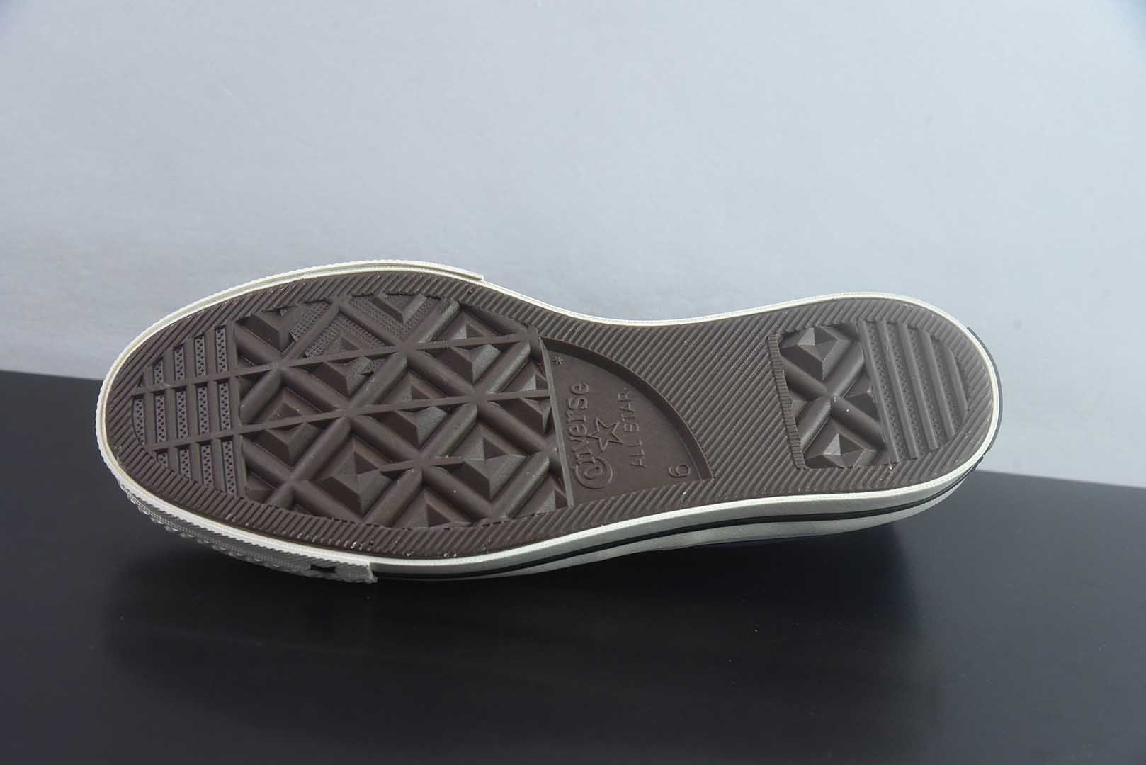 匡威 Converse 2026 全新发布! CHUCK 70X 星星标帆布鞋 低帮 蓝色 纯原版本 货号:A24234C 实拍细节图