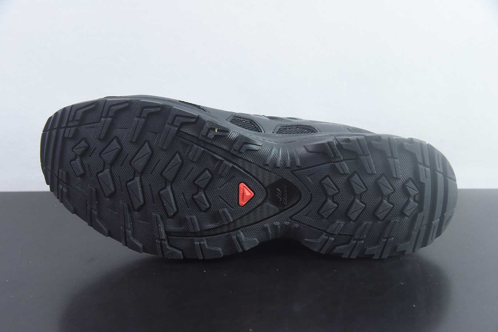 萨洛蒙 SALOMON XA PRO 3D AMPHIB 舒适柔软半 黑色拖鞋 外穿 水陆两栖涉水户外透气 机能潮流镂空 防滑防臭抓地支撑减震轻便 溯溪鞋 纯原版本 货号：477400 实拍细节图