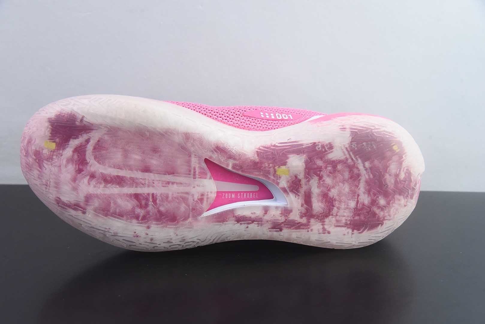 耐克 Nike Air Zoom G.T.Cut EP GT实战系列 粉白篮球鞋 CZ0176-600 纯原版本 货号:CCX40681451 实拍细节图