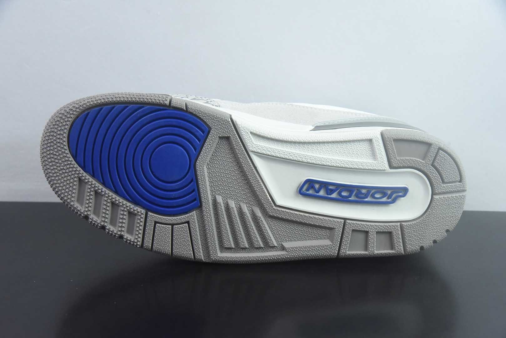乔丹 Air Jordan N版 小aj3 Ultra Low 黑白低帮篮球鞋 系列 纯原版本 货号:II3794-107 实拍细节图