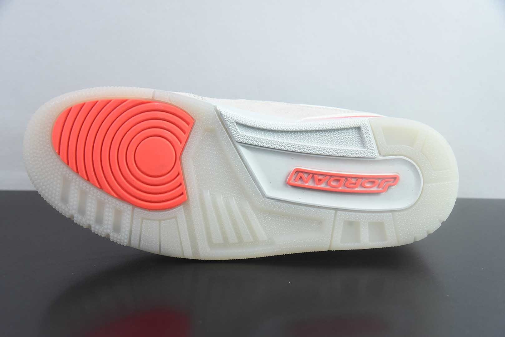 乔丹 Air Jordan N版 小aj3 Ultra Low 黑白低帮篮球鞋 系列 纯原版本 货号:II3794-001 实拍细节图