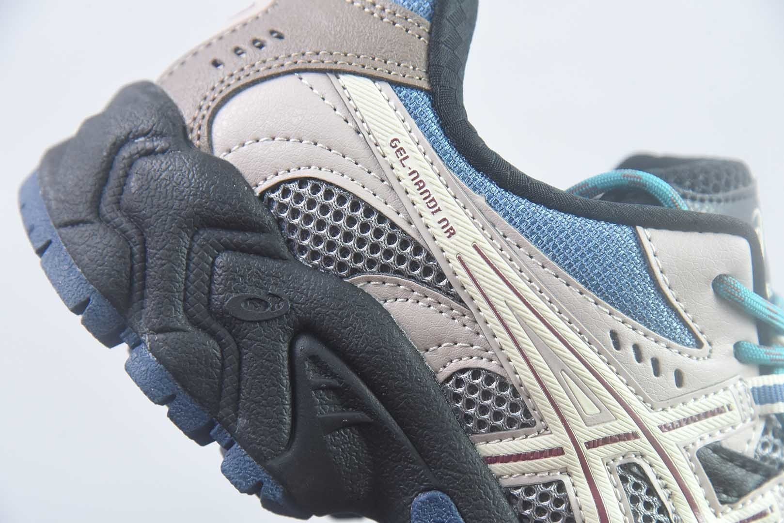 亚瑟士 ASICS Gel-NANDI NR 运动休闲透气专业 蓝色跑鞋 纯原版本 货号:1203B037-020 实拍细节图