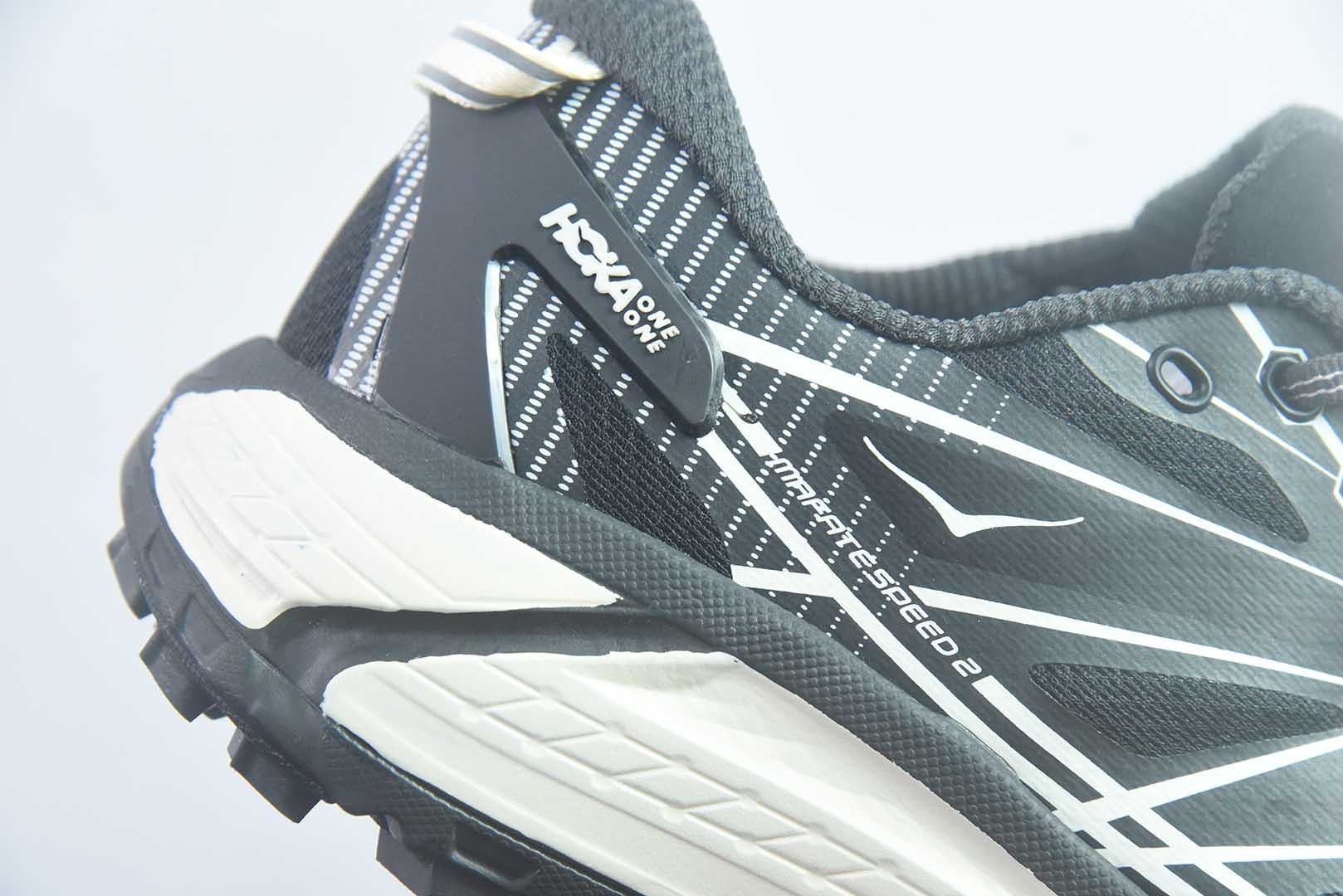 霍伽 HOKA ONE ONE Mafate Speed 2 黑白 纯原版本 货号:1126851-CCKL 实拍细节图