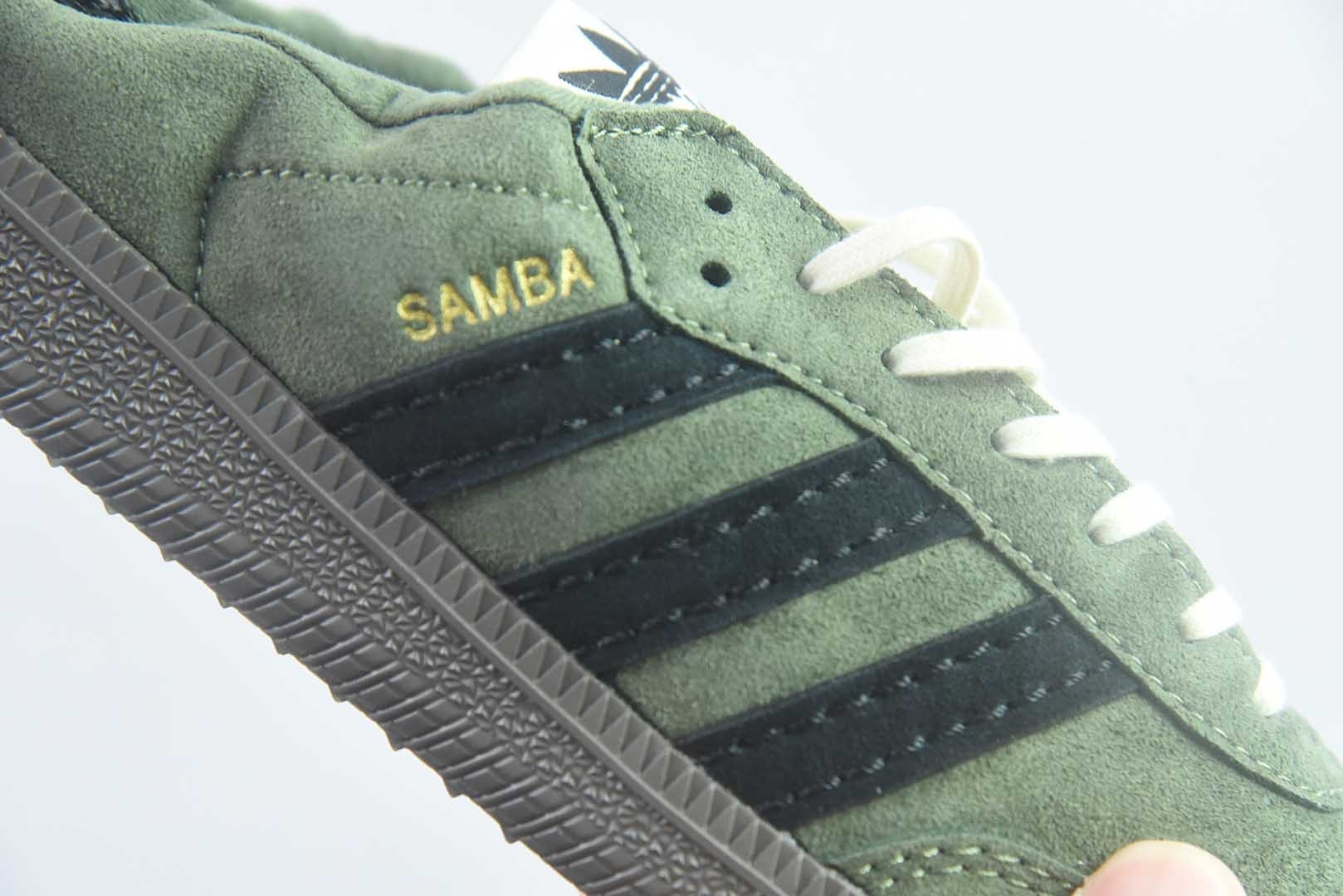 Song For The Mute x Adidas Originals Samba SFTM联名 纯原版本 货号:HP8257 实拍细节图