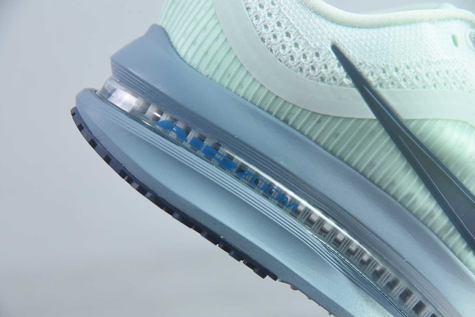 耐克 Nike Air Zoom Pegasus Premium 网面全掌气垫缓震 绿白跑鞋 纯原版本 货号:HQ2593-301 实拍细节图