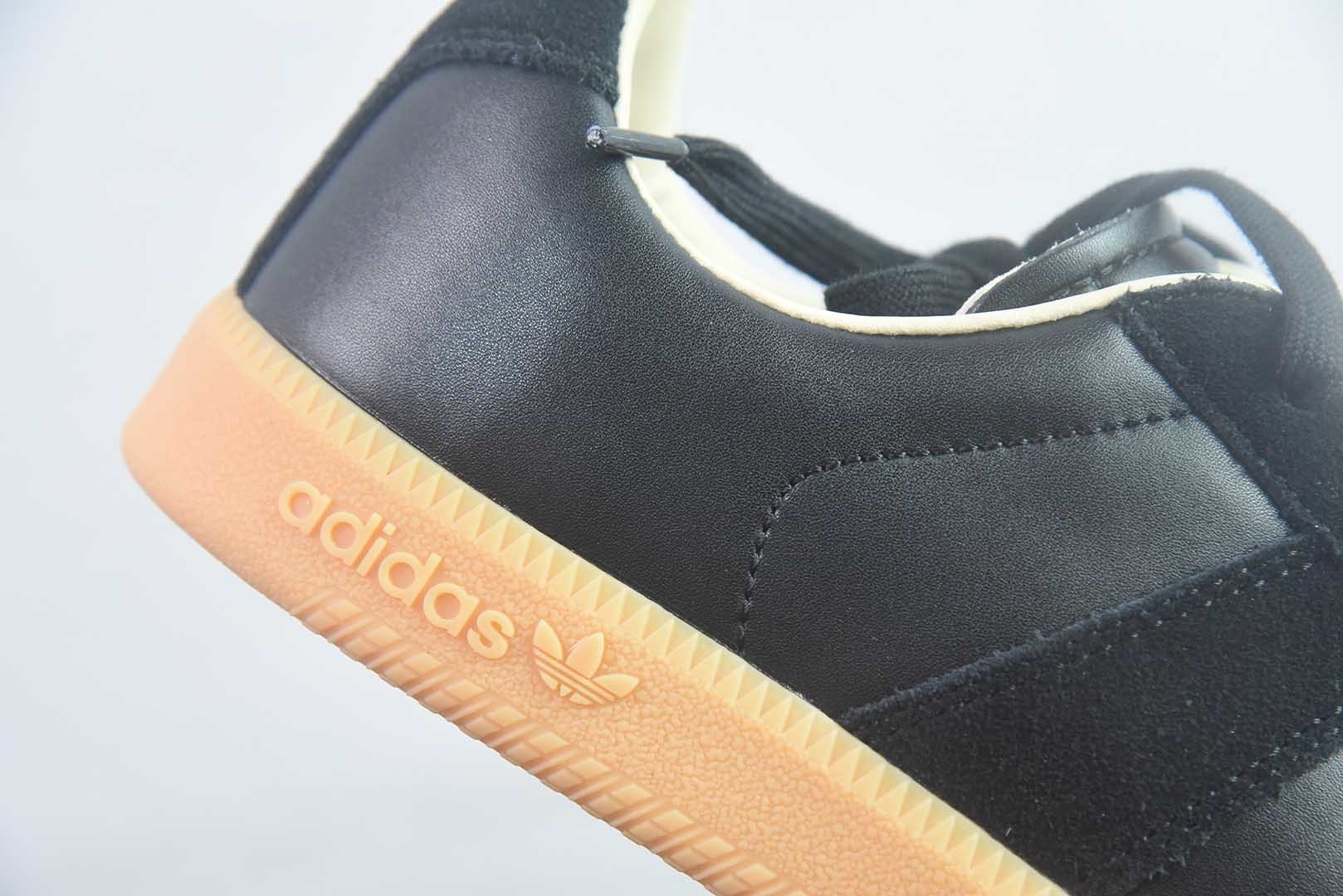 阿迪达斯 Adidas Originals Samba OG 复古经典轻便 黑色板鞋 纯原版本 货号：KK2802 实拍细节图