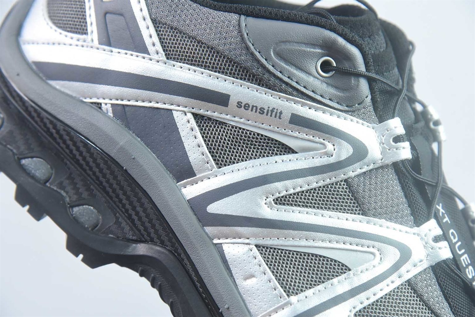 萨洛蒙 SALOMON XT-Quest ADV 探索者系列户外越野 黑银跑鞋 纯原版本 货号：491716 实拍细节图