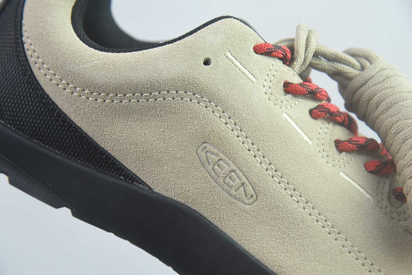 科恩 KEEN 总裁 Jasper 牛皮 舒适百搭 户外功能鞋 男女款 黑色 纯原版本 货号:XHDS29377431 实拍细节图