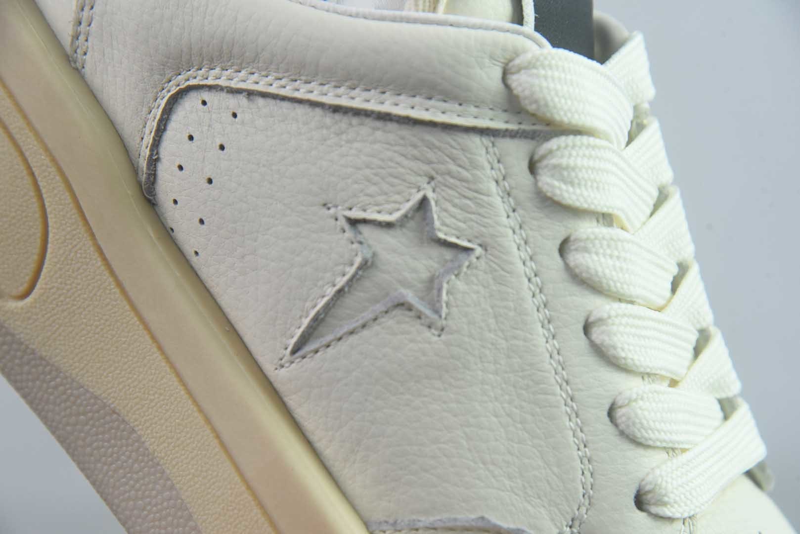 匡威 Converse Rick Owens x 联名系列 黄色 纯原版本 货号：XPS38843649 实拍细节图
