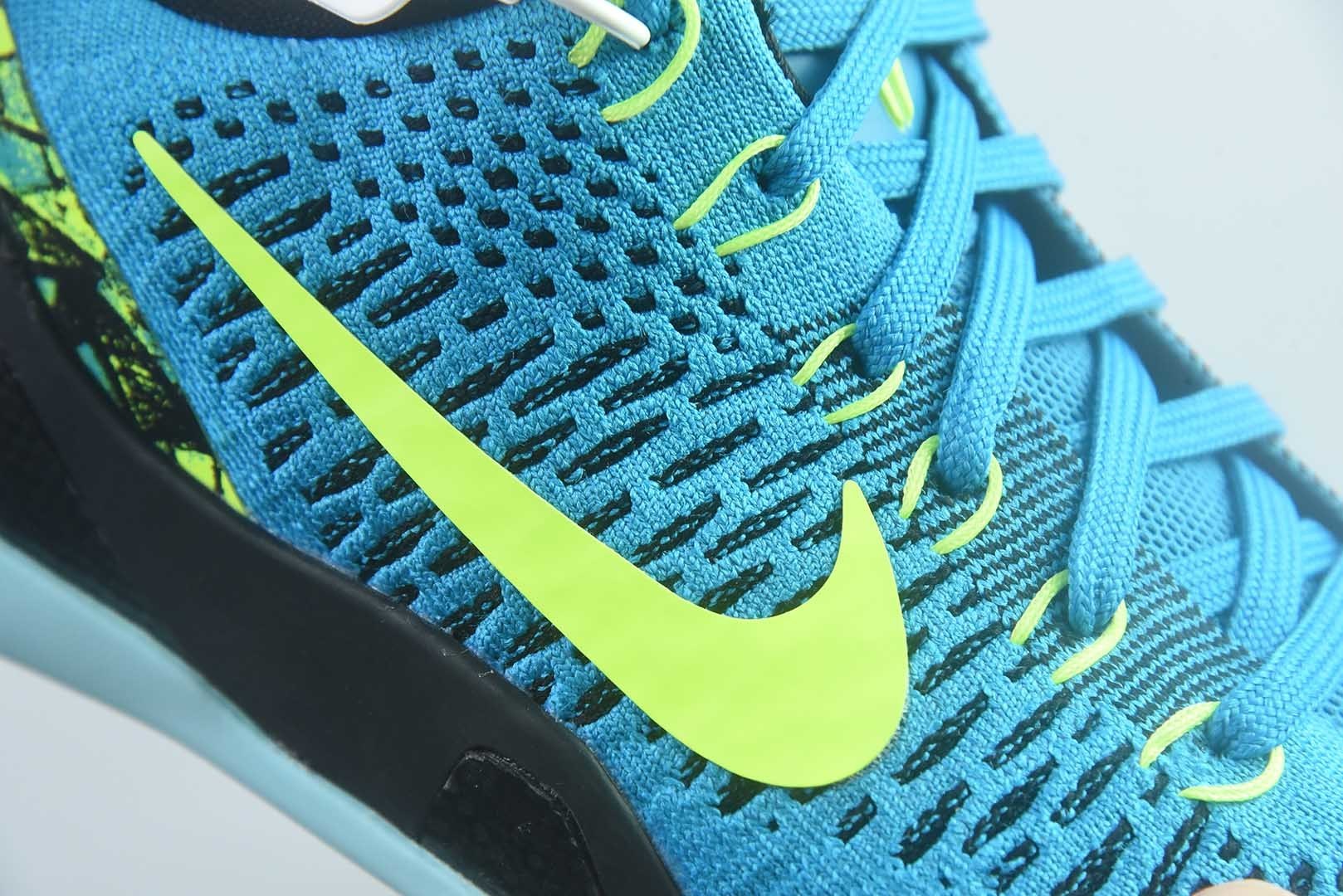 耐克 Nike Kobe IX Elite Low Retro 科比9科9 蓝色实战篮球鞋 IO3673-400 灭世 出品 国内一线头部 高端零售 外贸专供品质 原鞋原数据纸板开发 独立私模 纯原版本 货号：ACZ90994356 实拍细节图