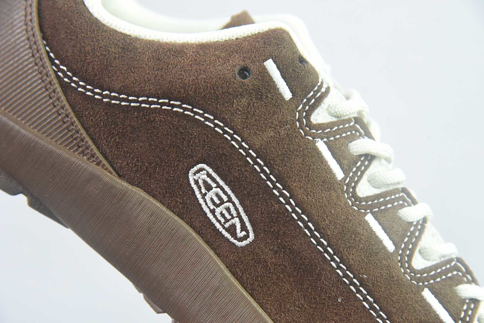 科恩 KEEN Jasper 1代 山系 皮革 红色徒步鞋 舒适抓地 低帮 户外功能鞋 男女鞋 纯原版本 货号:1032947 实拍细节图