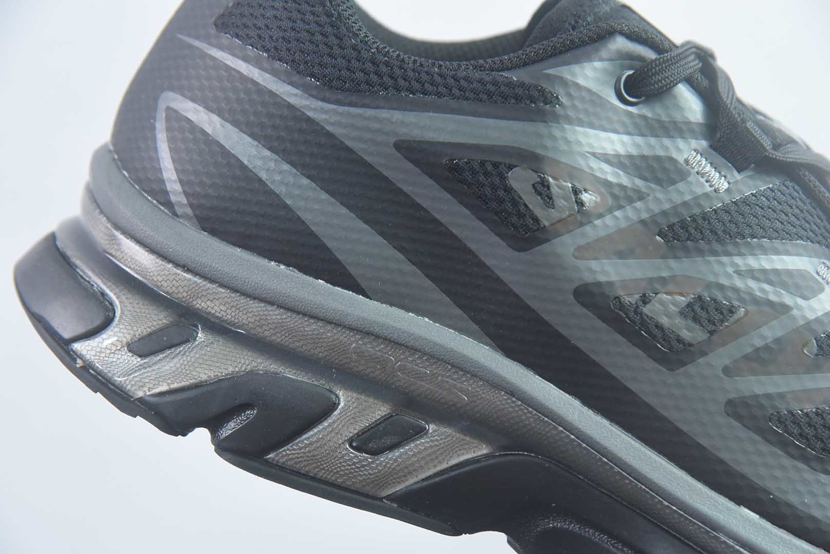 萨洛蒙 SALOMON × MM6 Maison Margiela XT-MM-6 越野 黑色跑鞋 纯原版本 货号:492003 实拍细节图