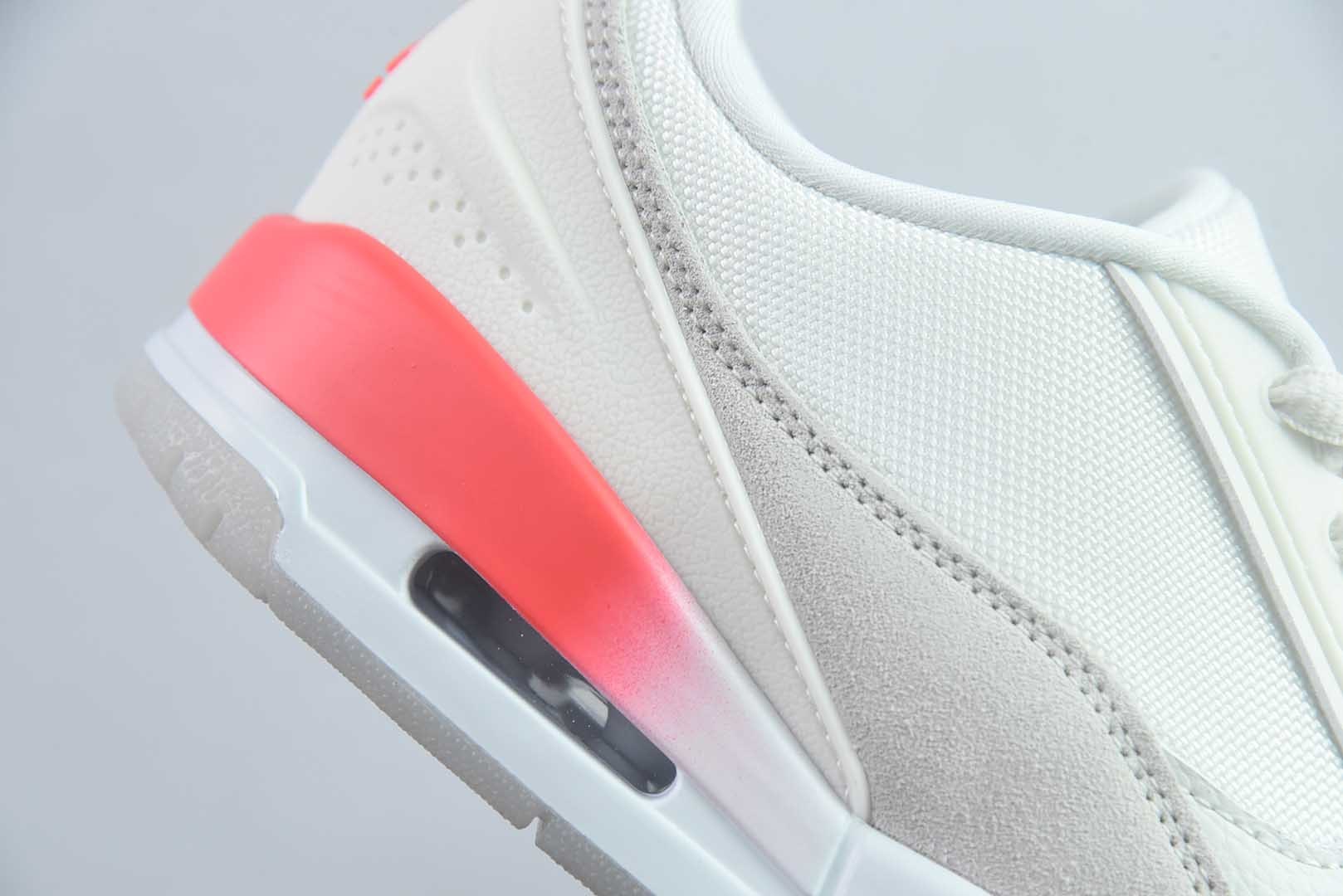 乔丹 Air Jordan N版 小aj3 Ultra Low 黑白低帮篮球鞋 系列 纯原版本 货号:II3794-001 实拍细节图