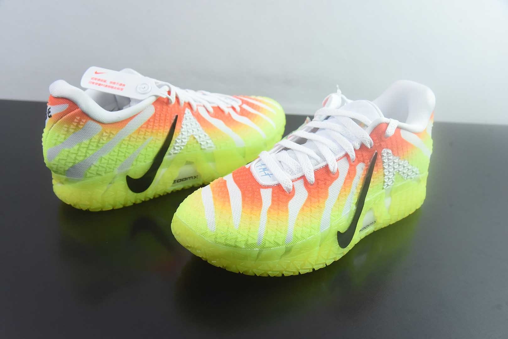 灭世纯原 Nike Ja 3 Scratch EP 莫兰特三代篮球鞋 圣诞限定 纯原版本 货号:IH0797 实拍细节图