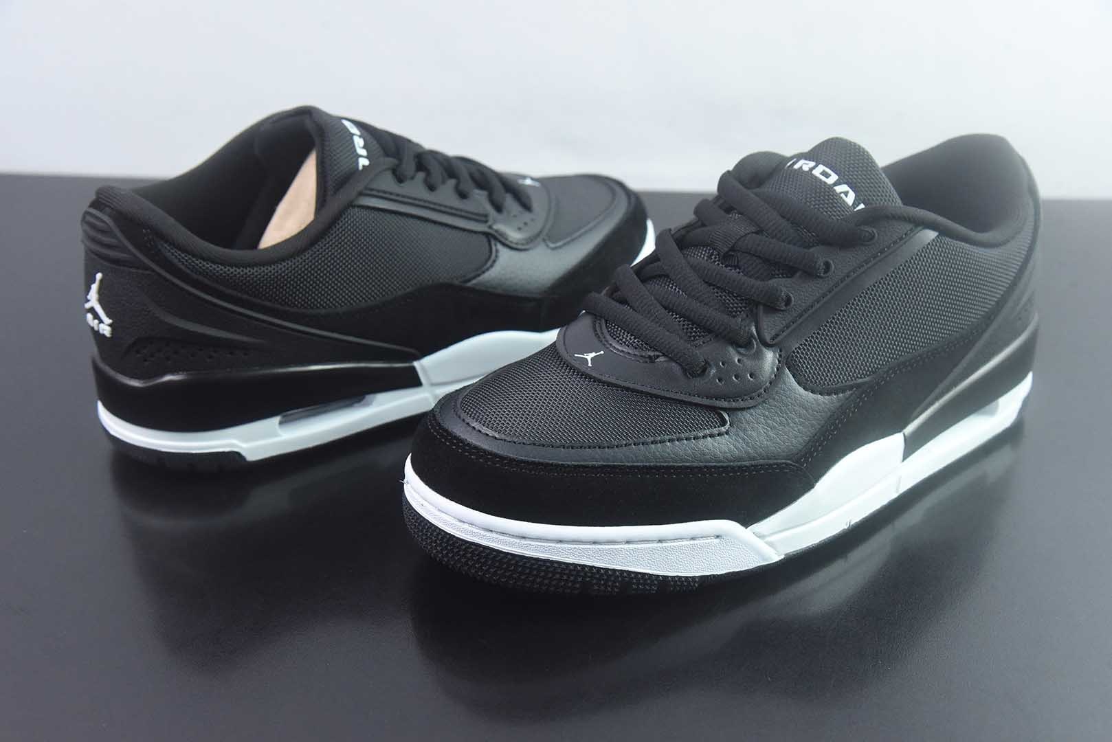 乔丹 Air Jordan N版 小aj3 Ultra Low 黑白低帮篮球鞋 系列 纯原版本 货号:II3794-002 实拍细节图