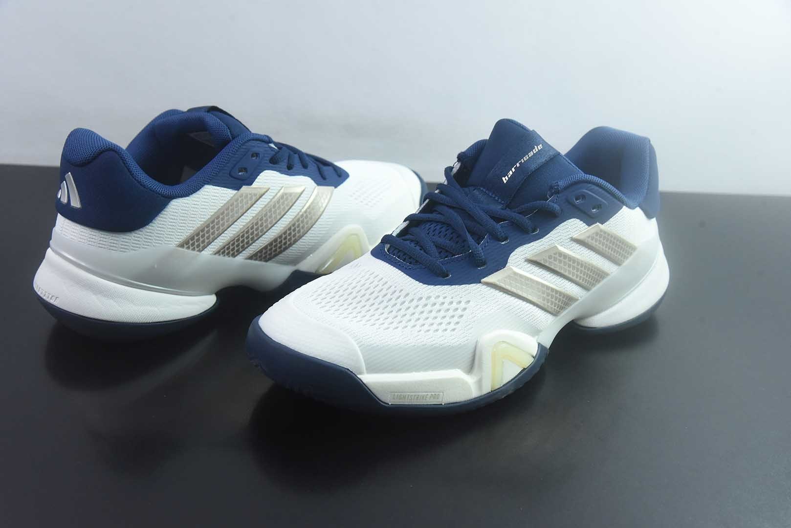 阿迪达斯 Adidas Barricade 14 W 阿迪透气缓震复古 蓝色跑步鞋 JR1743 纯原版本 货号:MAJA35610737 实拍细节图