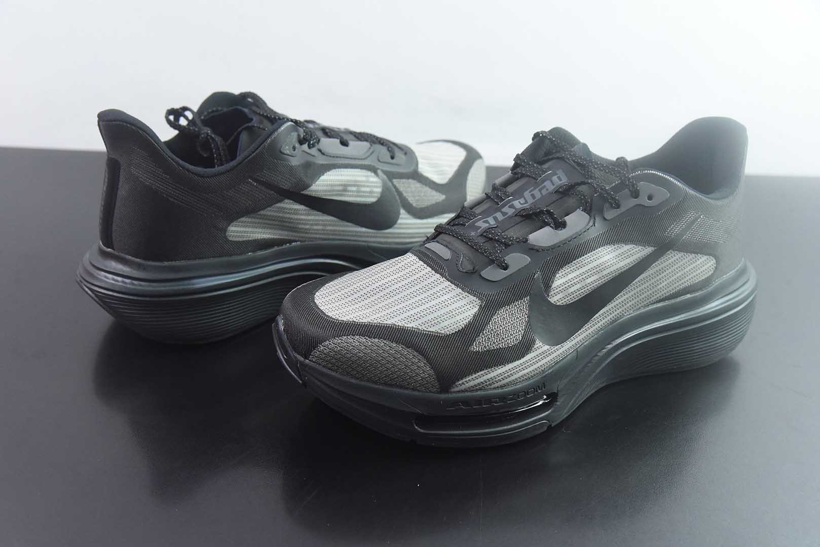 耐克 Nike Air Zoom Pegasus Premium 超级飞马42代 低帮 轻量缓震透气 黑色跑鞋 纯原版本 货号：IM2541-005 实拍细节图