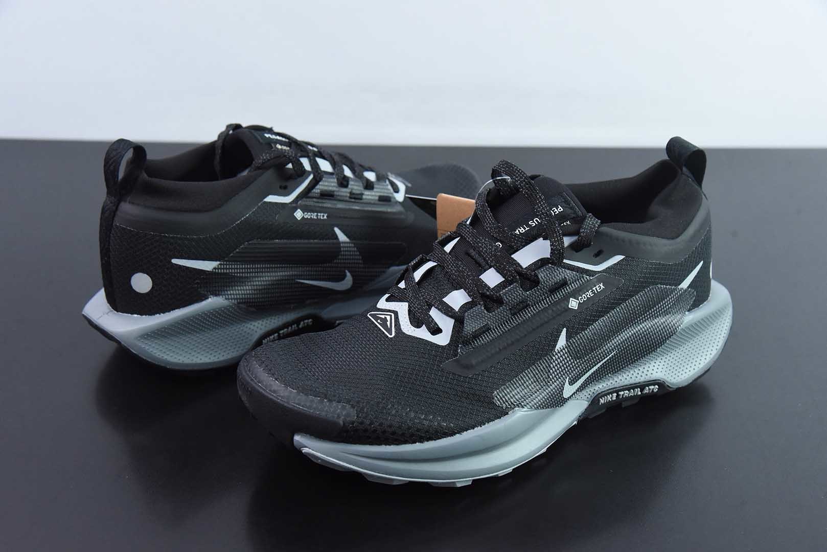 耐克 Nike Air Zoom Pegasus Trail 5 GTX 飞马网面 黑色跑步鞋 纯原版本 货号：FQ0908-001 实拍细节图