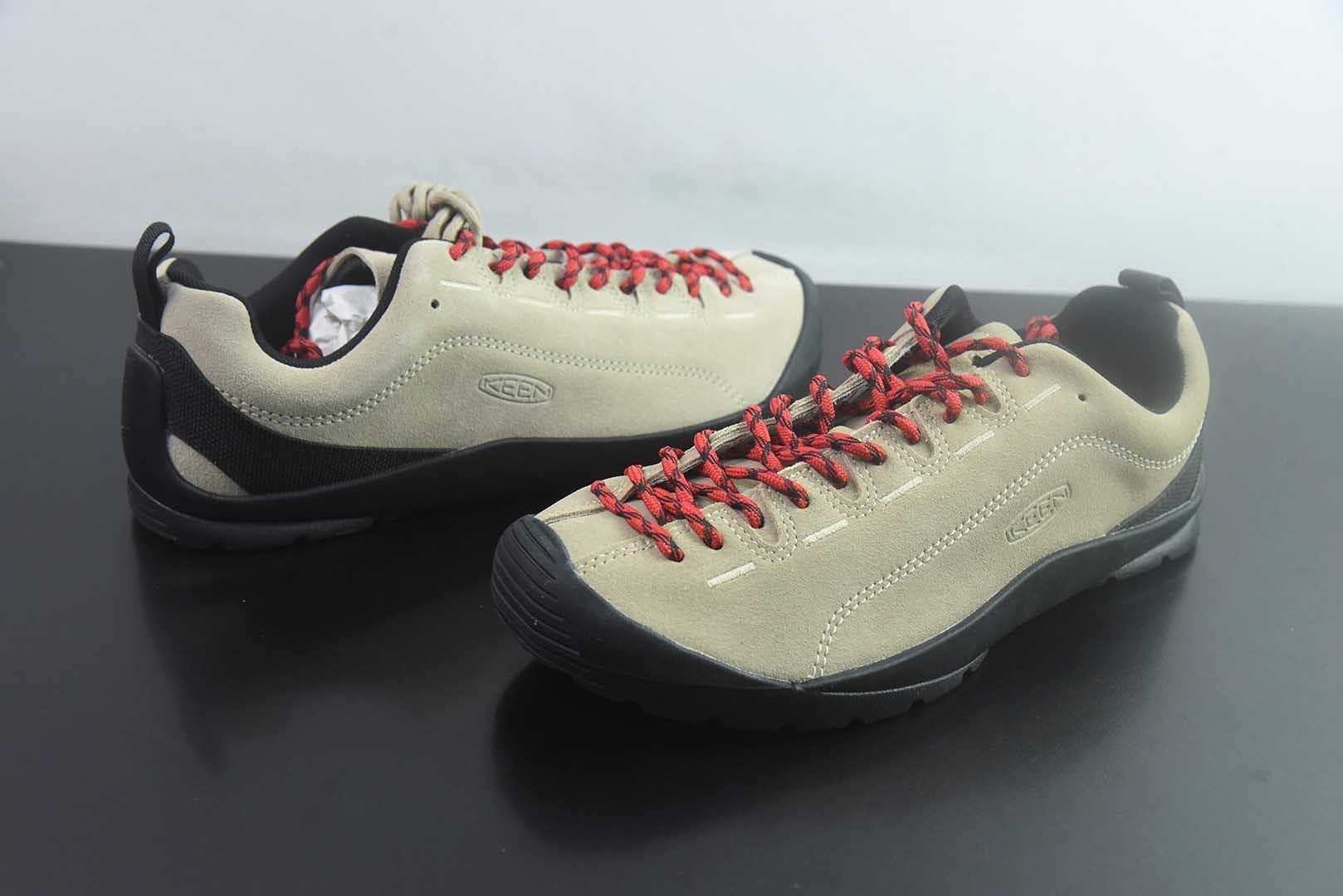 科恩 KEEN 总裁 Jasper 牛皮 舒适百搭 户外功能鞋 男女款 黑色 纯原版本 货号:XHDS29377431 实拍细节图