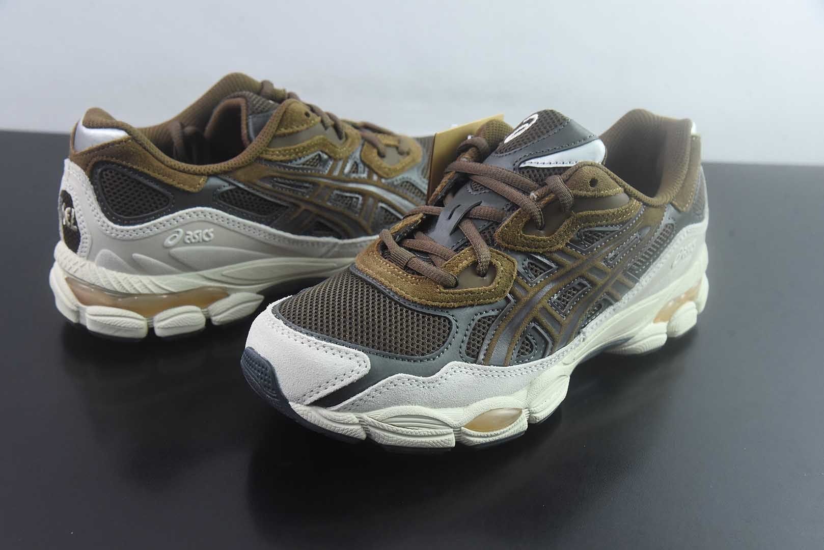 亚瑟士 ASICS 【总裁版本】顶级 GEL-NYC系列 运动休闲透气专业 灰白跑鞋 纯原版本 货号:1203A383-201 实拍细节图