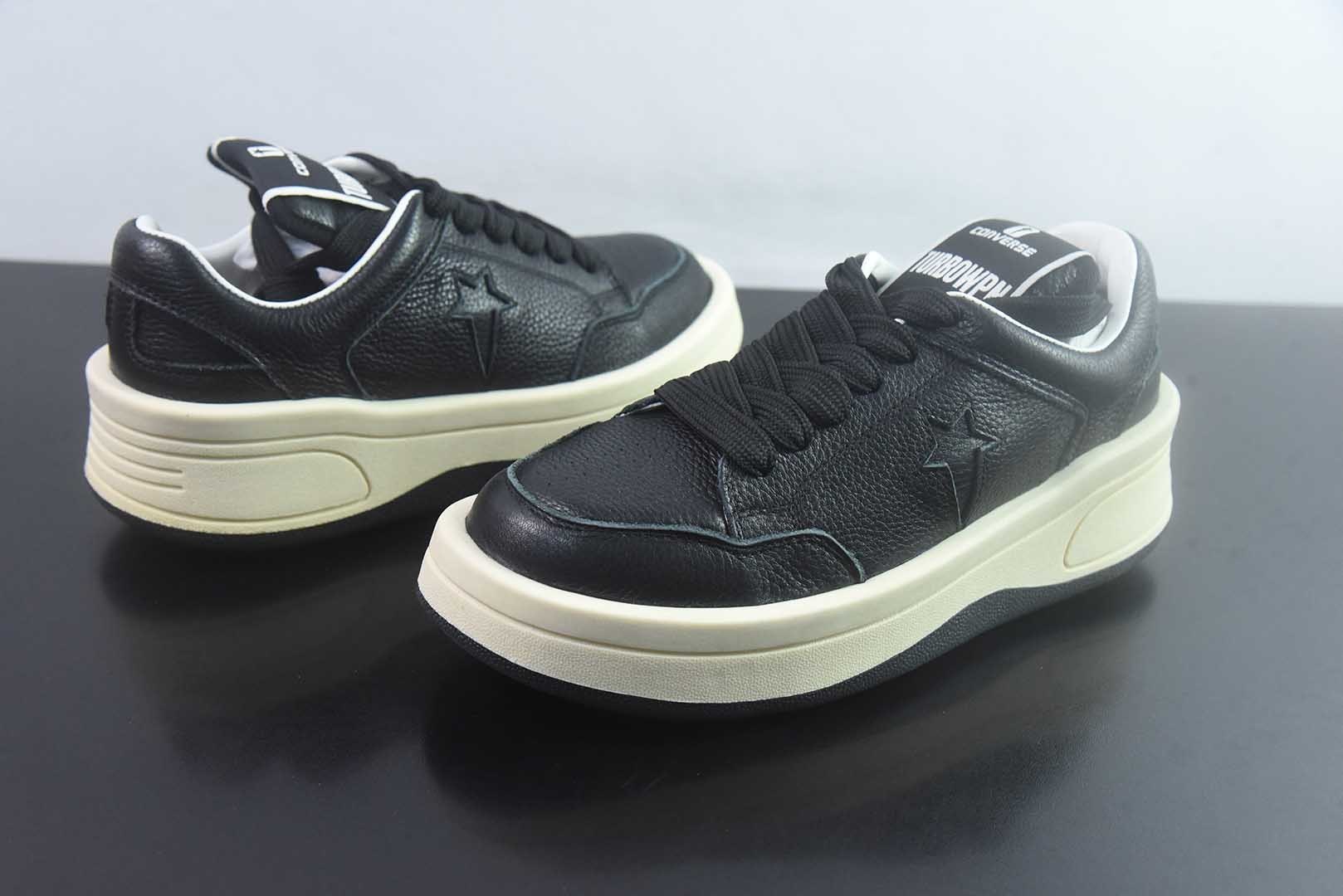匡威 Converse Rick Owens x 联名系列 黑色 纯原版本 货号:XPS38843649 实拍细节图