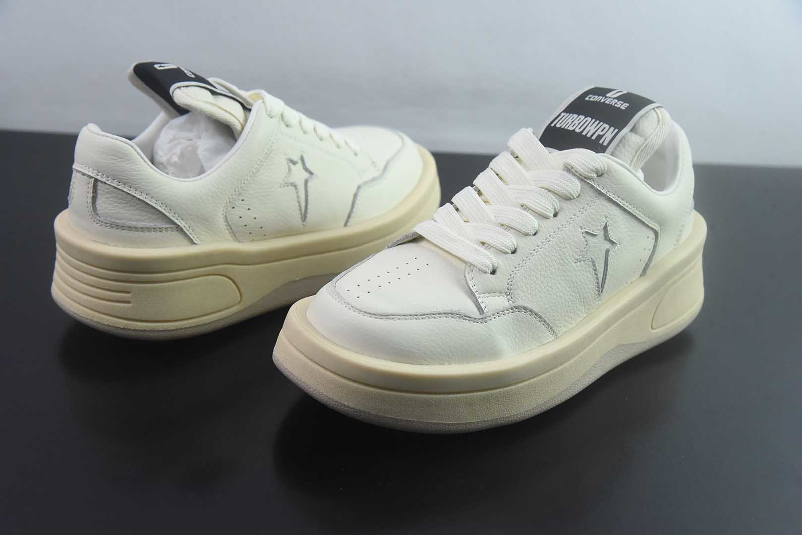 匡威 Converse Rick Owens x 联名系列 黄色 纯原版本 货号：XPS38843649 实拍细节图