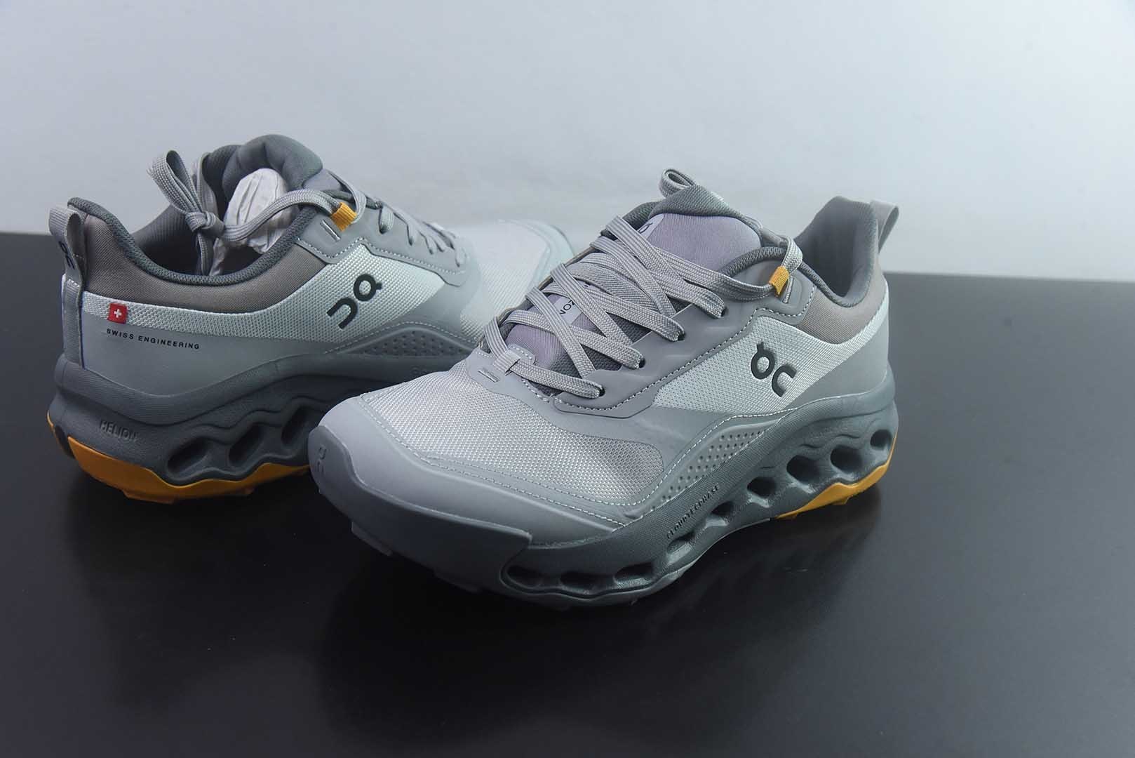 昂跑 ON Cloud Leap 网面低帮休闲 紫色跑步鞋 3MG10334683 纯原版本 货号:GAJO55272432 实拍细节图