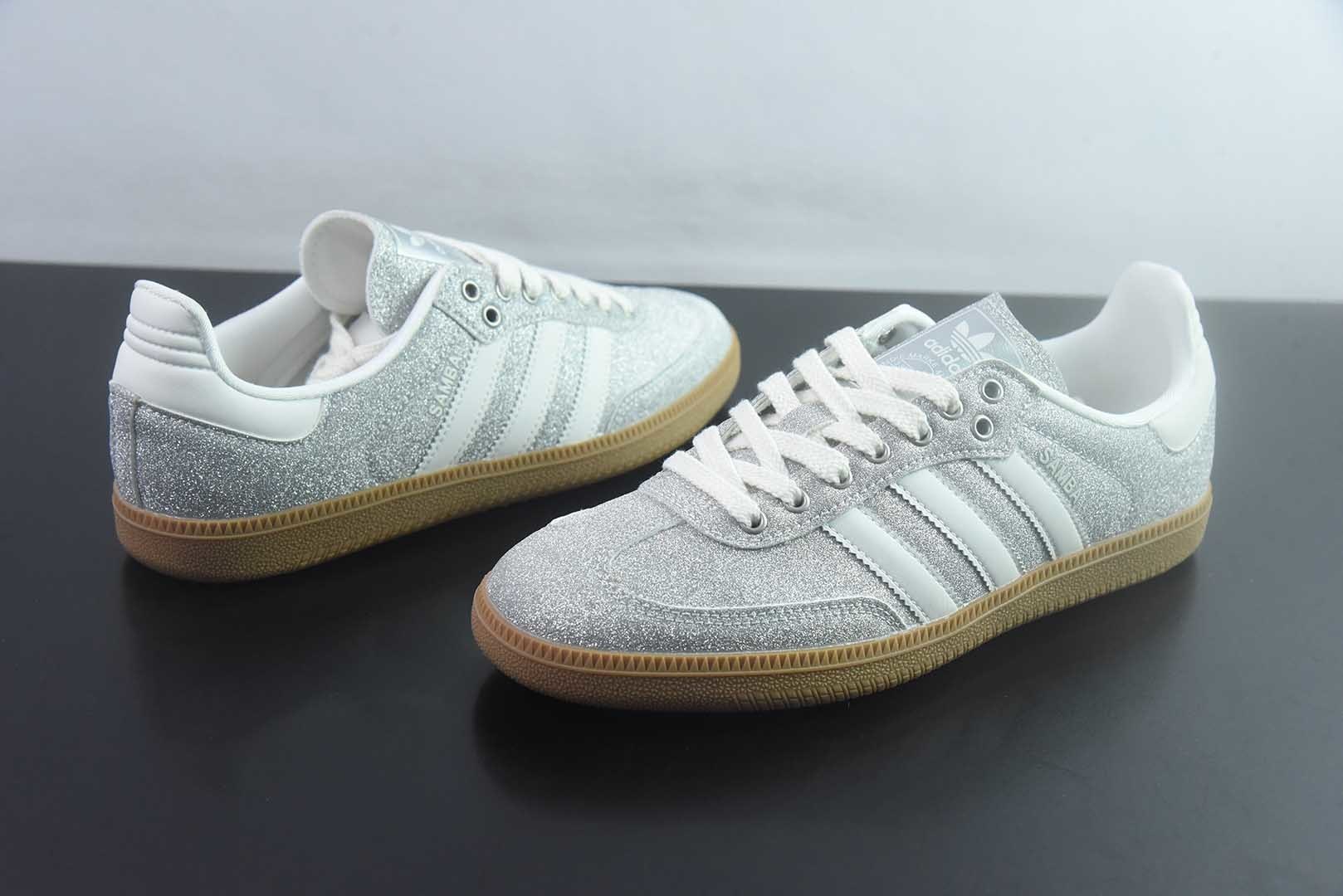 阿迪达斯 Adidas originals SAMBA OG 桑巴复古经典轻便 红色板鞋 纯原版本 货号：KI6264 实拍细节图