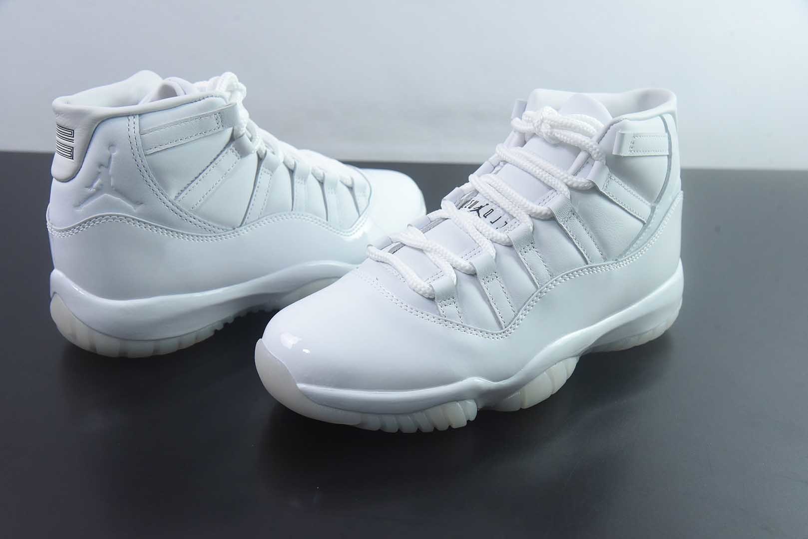 乔丹 Air Jordan Comme des Garçons x 11 CDG SO AJ11乔11 CDG联名 男子 白色文化篮球鞋 IV7639-100 纯原版本 货号:IV7639-100 实拍细节图