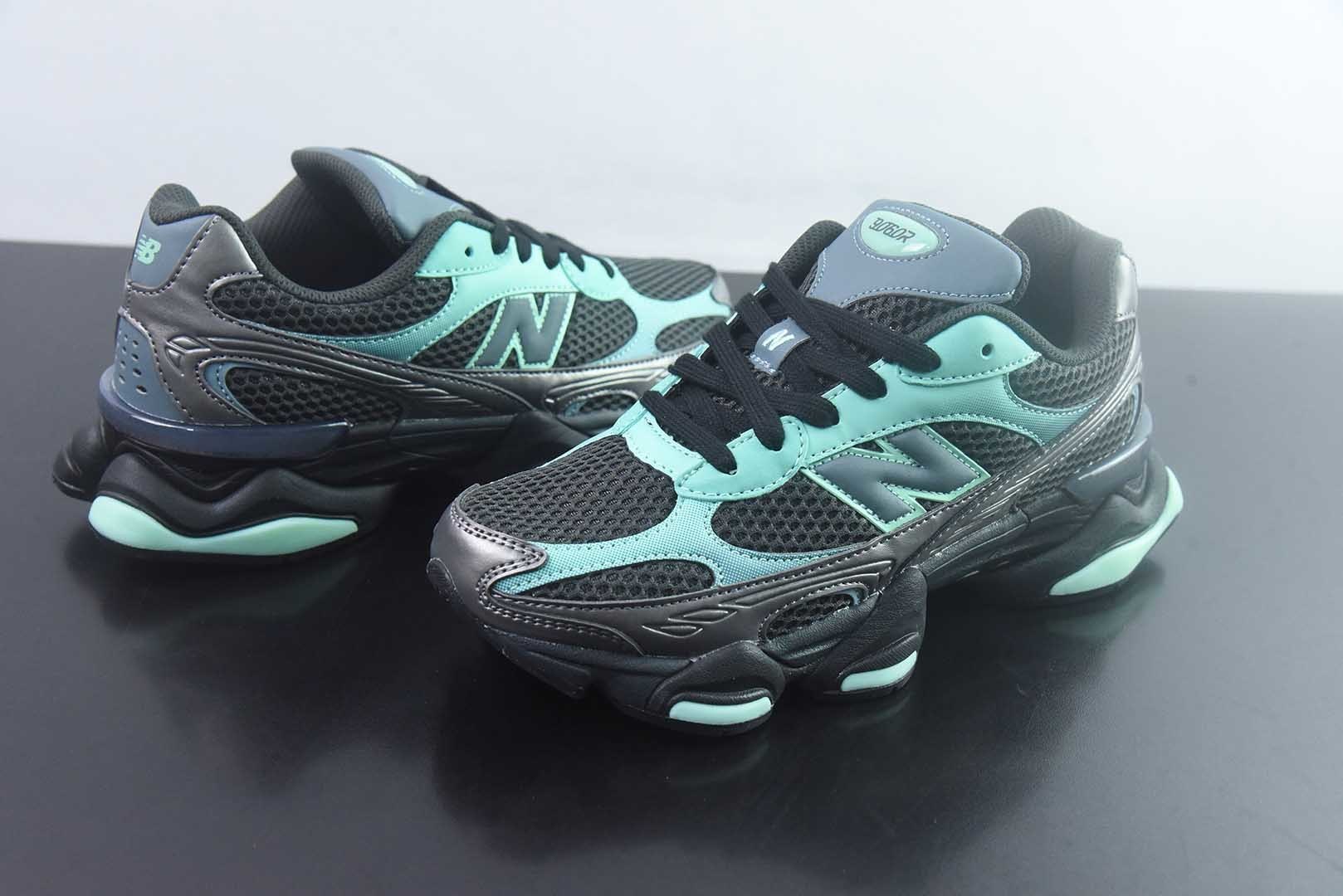 新百伦 New Balance NB9060 联名款 复古休闲运动 黑色慢跑鞋 纯原版本 货号:U9060873 实拍细节图