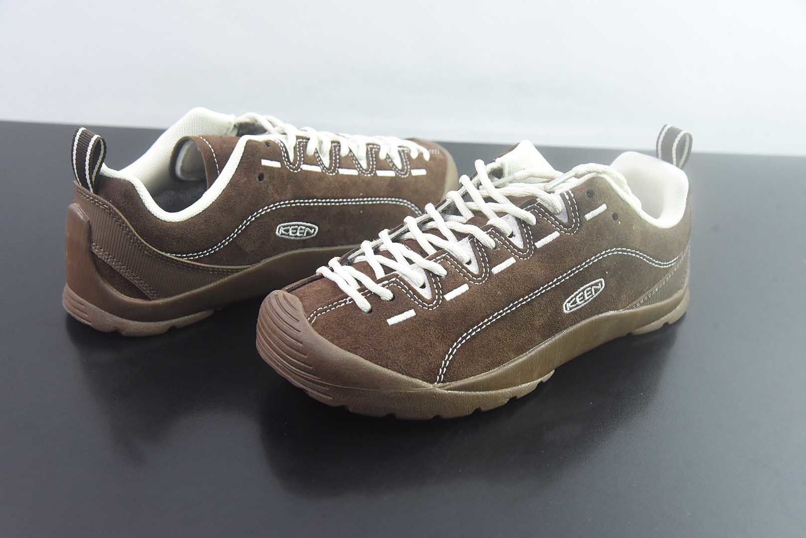 科恩 KEEN Jasper 1代 山系 皮革 红色徒步鞋 舒适抓地 低帮 户外功能鞋 男女鞋 纯原版本 货号:1032947 实拍细节图