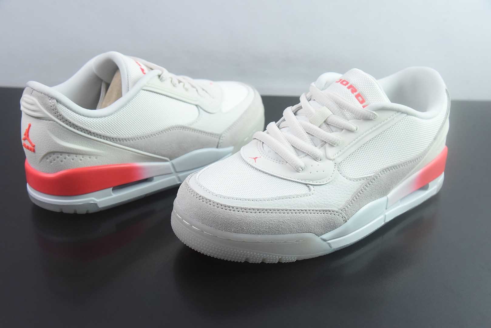 乔丹 Air Jordan N版 小aj3 Ultra Low 黑白低帮篮球鞋 系列 纯原版本 货号:II3794-001 实拍细节图