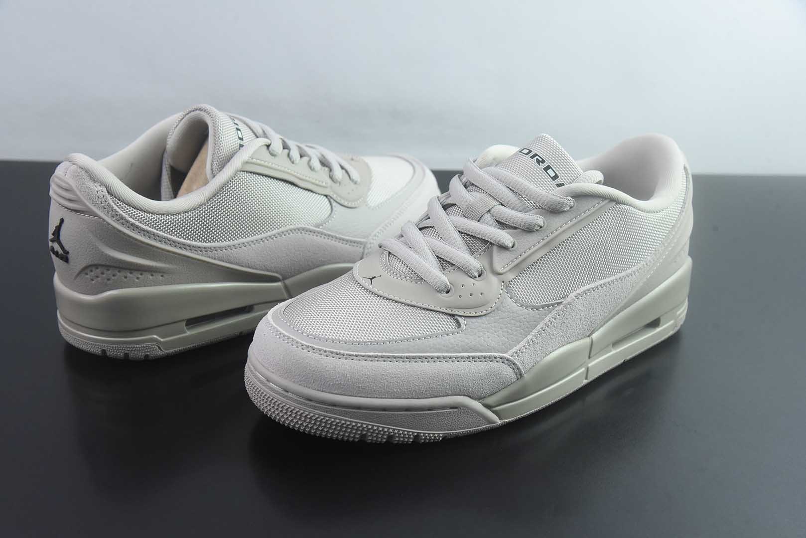 乔丹 Air Jordan N版 小aj3 Ultra Low 黑白低帮篮球鞋 系列 纯原版本 货号:II3794-200 实拍细节图