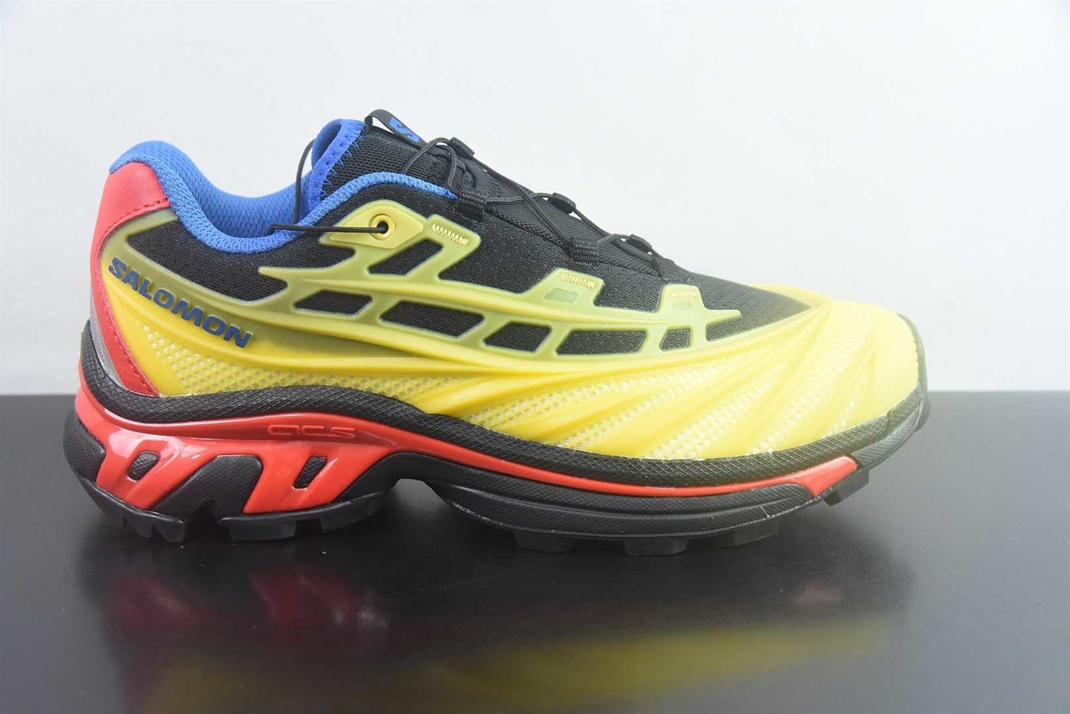 萨洛蒙 SALOMON XT-EVO 低帮 黑红白跑步鞋 纯原版本 货号:455688 实拍细节图