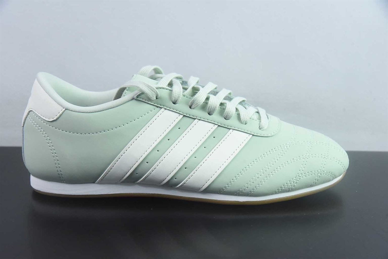 阿迪达斯 Adidas Taekwondo 绿白低帮板鞋 纯原版本 货号：JS0710 实拍细节图