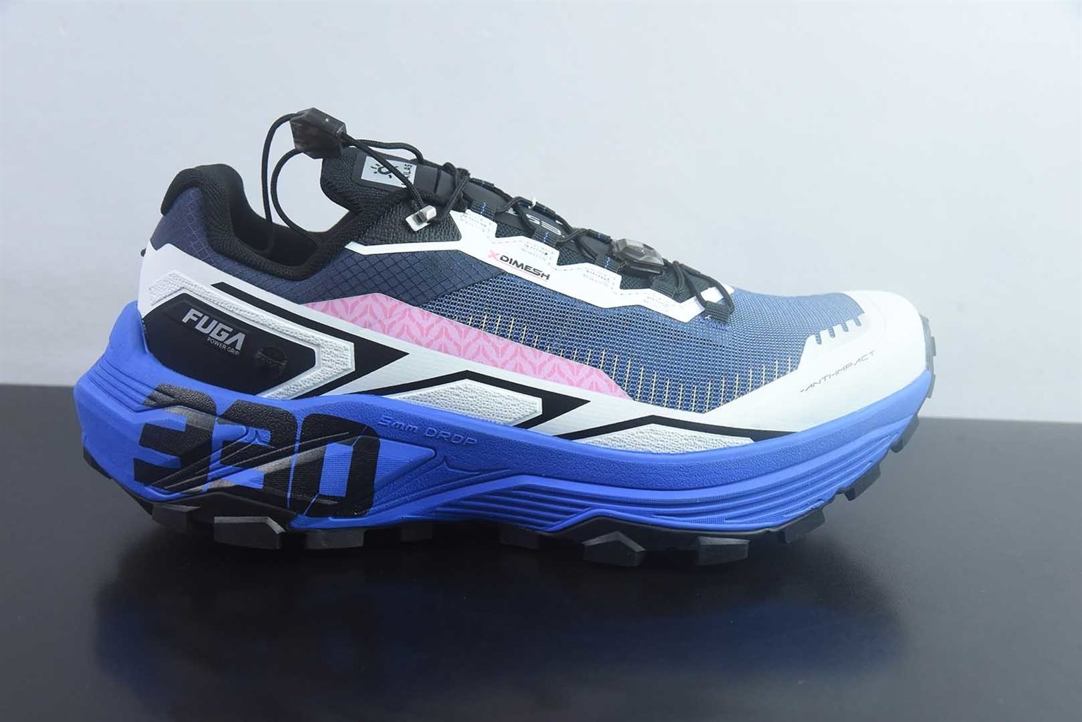 凯乐石 KAILAS FUGA EX330 2代 蓝色跑鞋 纯原版本 实拍细节图