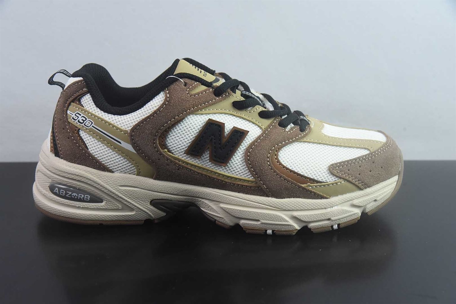 新百伦 New Balance NB 530 棕卡其 纯原版本 货号:MR530SNC 实拍细节图