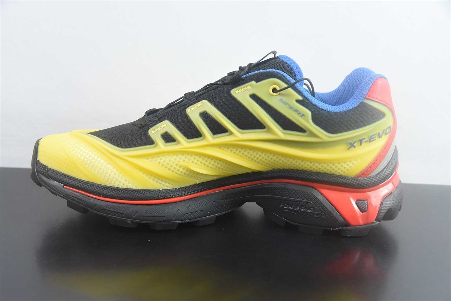 萨洛蒙 SALOMON XT-EVO 低帮 黑红白跑步鞋 纯原版本 货号:455688 实拍细节图