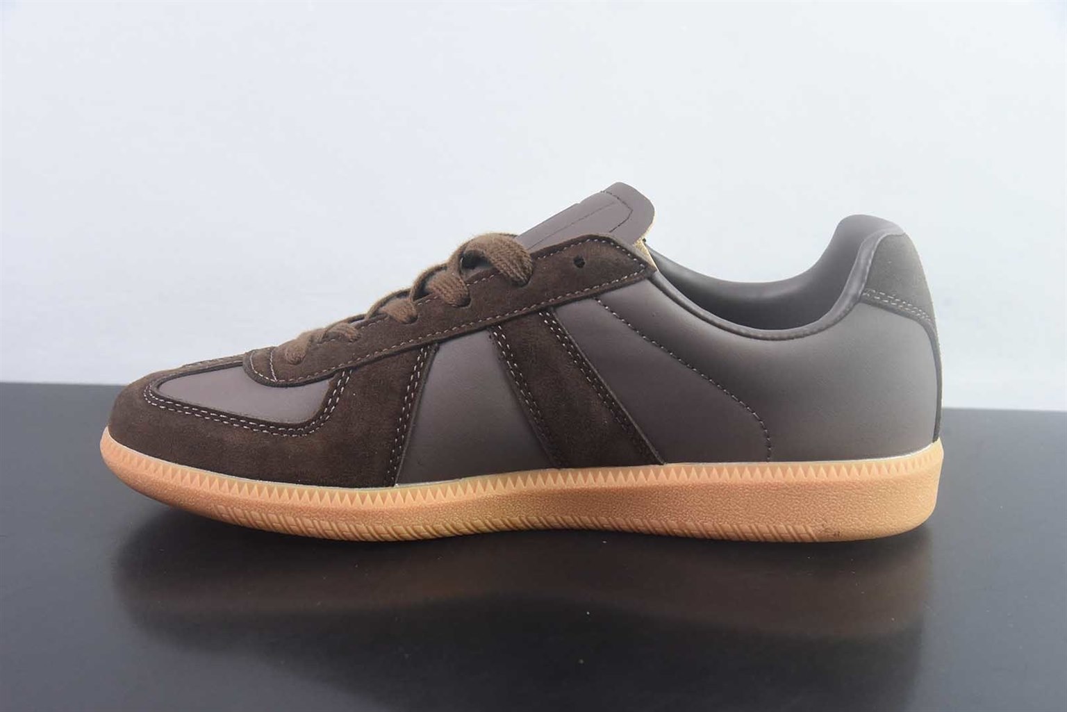 阿迪达斯 Adidas BW Army Lux 棕色德训鞋 纯原版本 货号:LB5654 实拍细节图