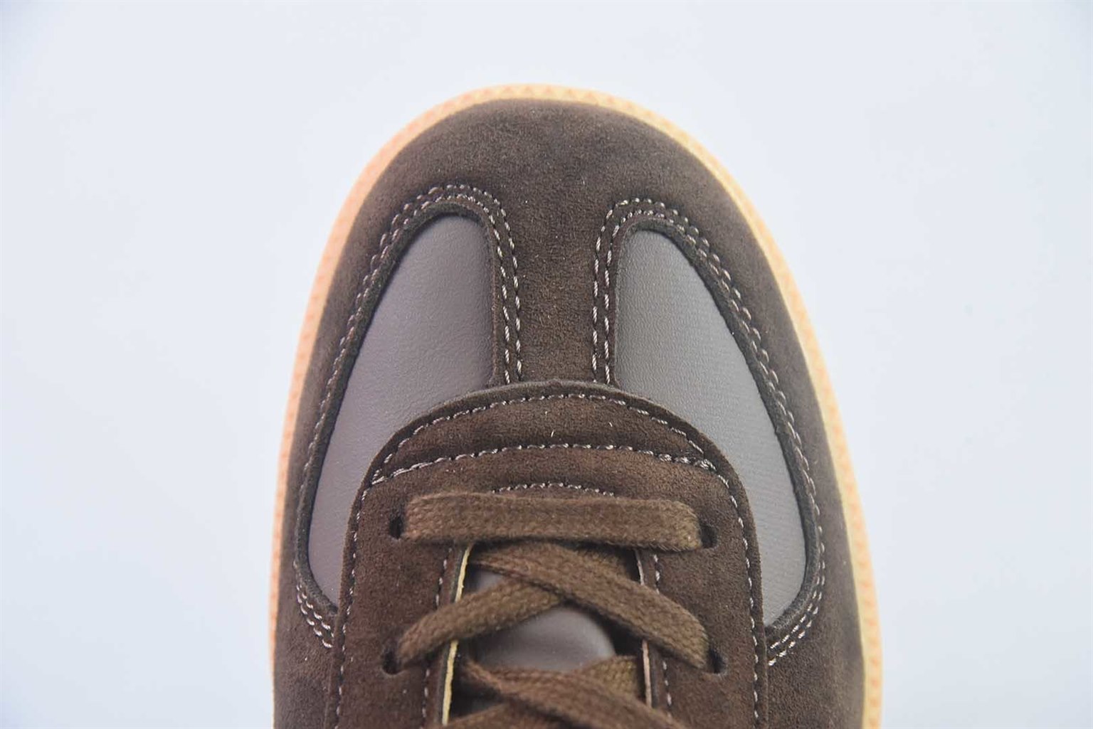 阿迪达斯 Adidas BW Army Lux 棕色德训鞋 纯原版本 货号:LB5654 实拍细节图